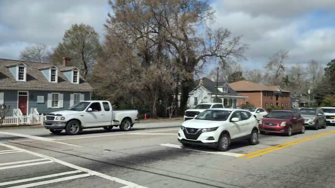 Millidgeville Heading North To And On US Hwy 441/129N #Historic #roadtrip #winter #ai #youtube