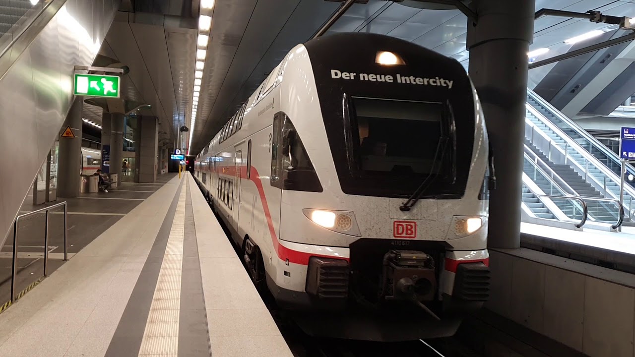 Der neue Intercity 2 der Deutschen Bahn in Berlin YouTube