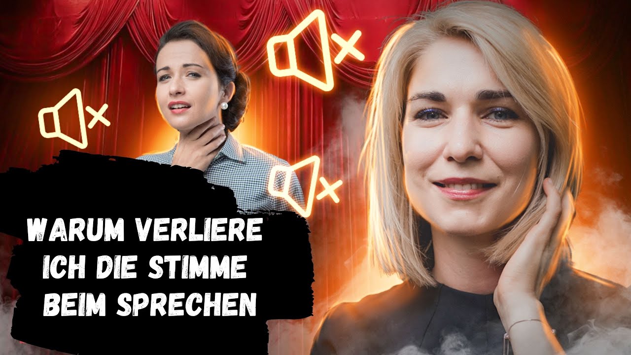 WARUM VERLIERE ICH DIE STIMME BEIM SPRECHEN?