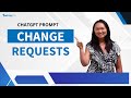 Writing Change Requests Using ChatGPT and AI
