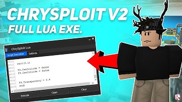 EXTREMELY STABLE [LEVEL 6] CHRYSPLOIT V2 - FULL LUA EXE. W/ LOADSTRINGS, COOLGUI & TITANS!