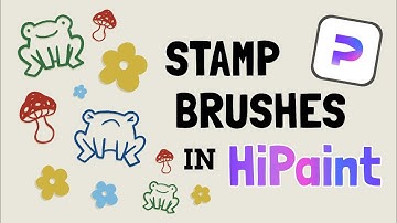 How To Make Stamp Brushes In Hipaint | Procreate Alternative For Android