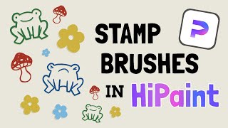 How To Make Stamp Brushes In Hipaint | Procreate Alternative For Android