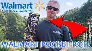 Walmart fishing gear review: Pocket rod WIN OR FAIL?
