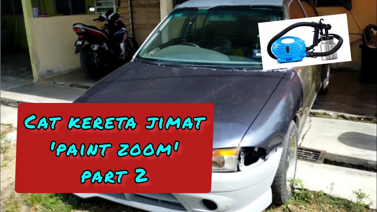 CAT KERETA JIMAT MENGGUNAKAN 'PAINT ZOOM' | PART 2