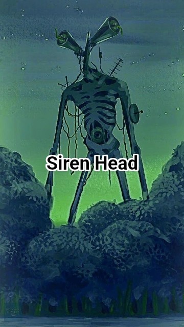 Siren Head | Trevor Henderson's Horror Creature