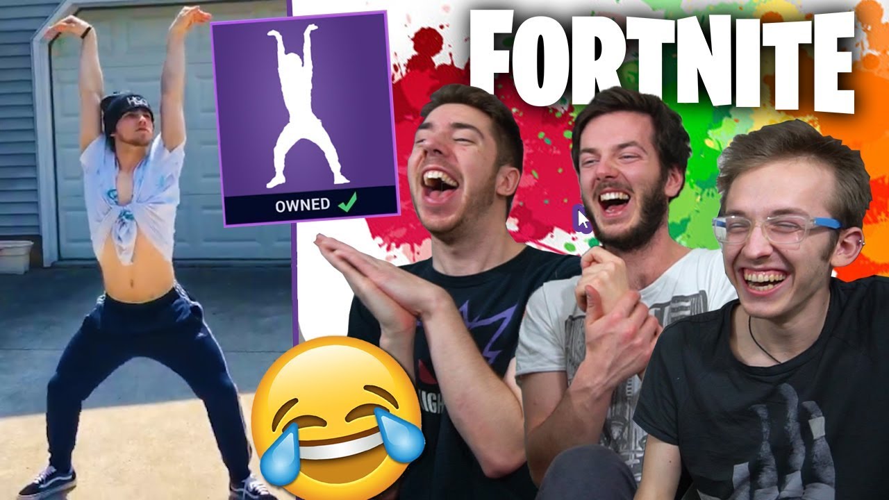 REAZIONI AI BALLI DI FORTNITE PIÙ DIVERTENTI! #BOOGIEDOWN