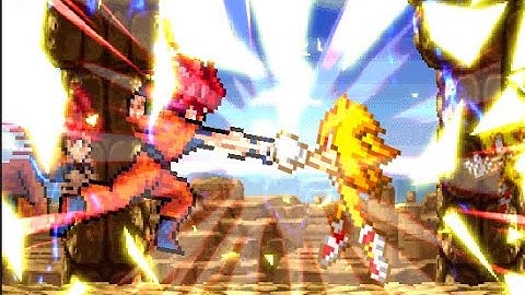 Goku vs Sonic Part2(Sprite Animation)