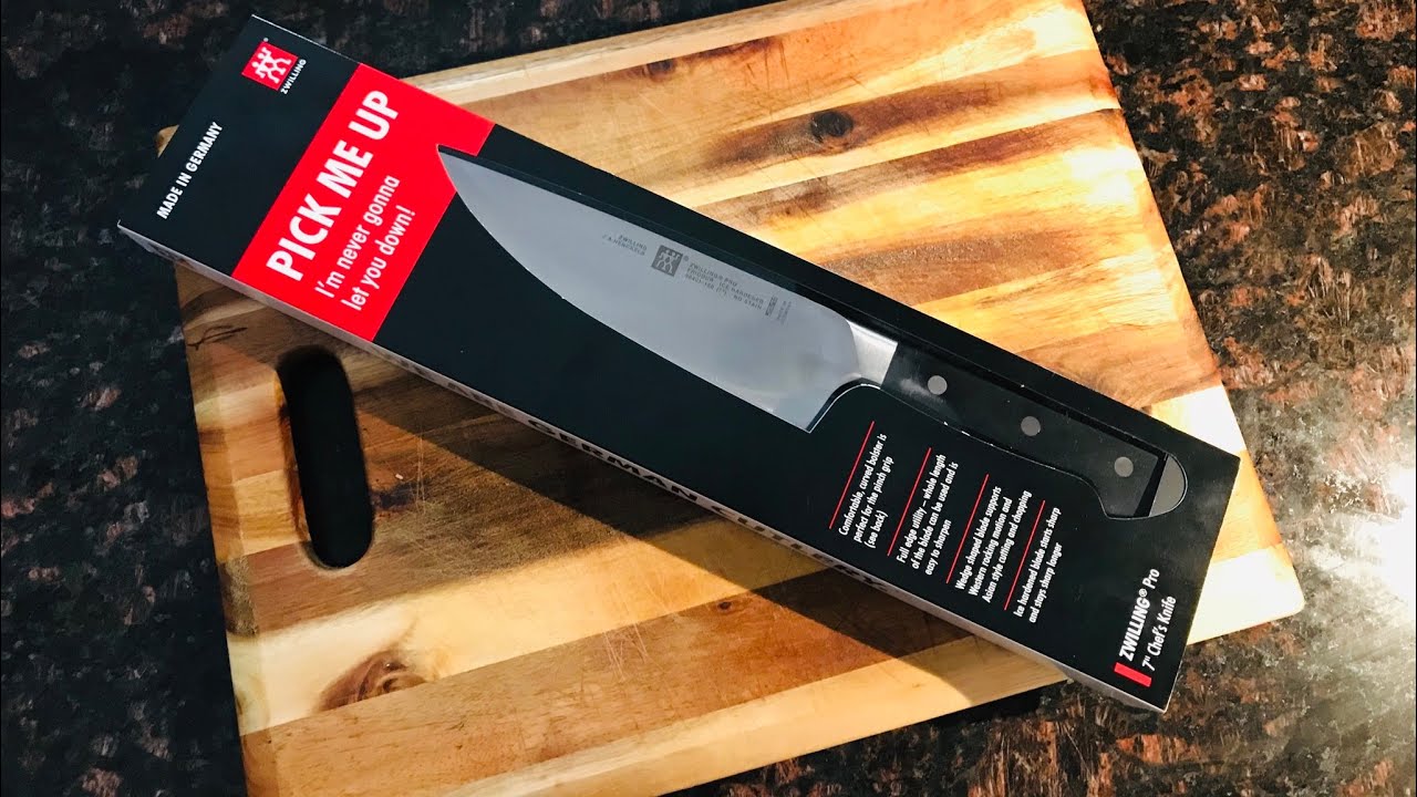 UNBOXING Zwilling J.A. Henckels Pro 7" Chef's Knife YouTube