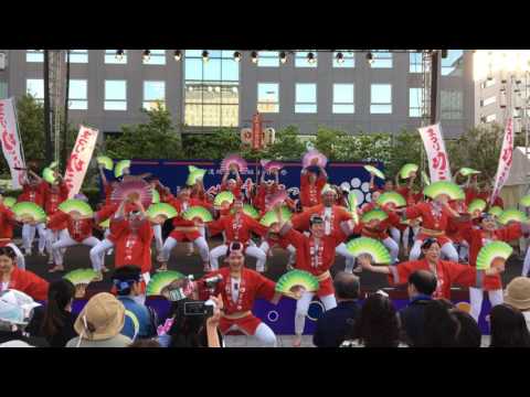 2017年5月20日第33回仙台青葉まつり  まつりめごひめ 市民広場舞台演舞