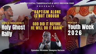 PENTABJA YOUTH WEEK 2026 & REGION 1 HOLY GHOST RALLY | | FEBRUARY 1, 2026