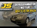 Reprogrammation moteur Volkswagen Golf 5 1.9 TDI 105chx by JS PERFORMANCE