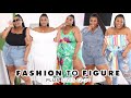 HUGE Fashion to Figure Summer Try on haul! (THE BEST shorts and summer fits) | PLUS SIZE TRY ON HAUL