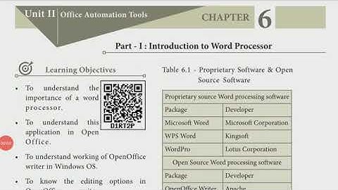 11th Computer Applications.. Unit 2.. Chapter 6.. part 1