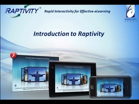 Raptivity Showcase: Samples, Demo and Raptivity Linker