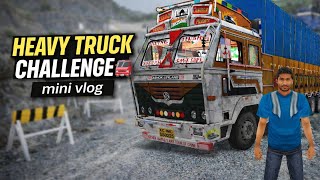 (Mini vlog) Part 2 Heavy Load Truck On Risky Road | Mini Vlog  #power__eagle-j2w  screenshot 1