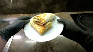 | Turkey Ham Cheesy Omelette | POV Home Cooking |