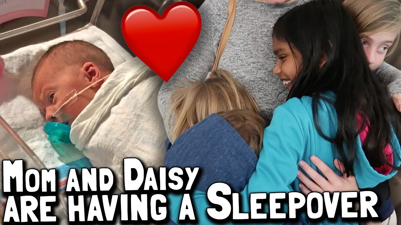 Mommy is having a Sleepover at the Hospital with Daisy // Mother Daughter First Slumber Party