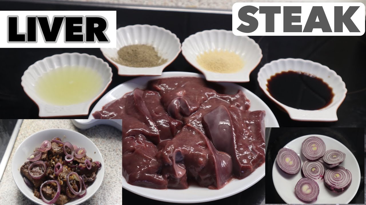 EASY BEEF LIVER STEAK RECIPE PAANO LUTUIN PARA HINDI MAKUNAT ANG