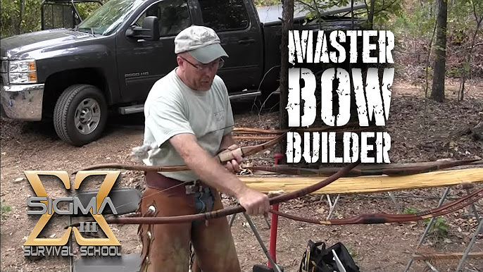 Solid Hickory Longbow Built Using a Rudder Bow Kit - Part 1 