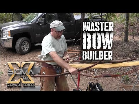 Solid Hickory Longbow Built Using a Rudder Bow Kit - Part 1 