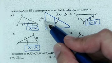 Lesson 6-4: Triangle Midsegment Theorem| High School Geometry
