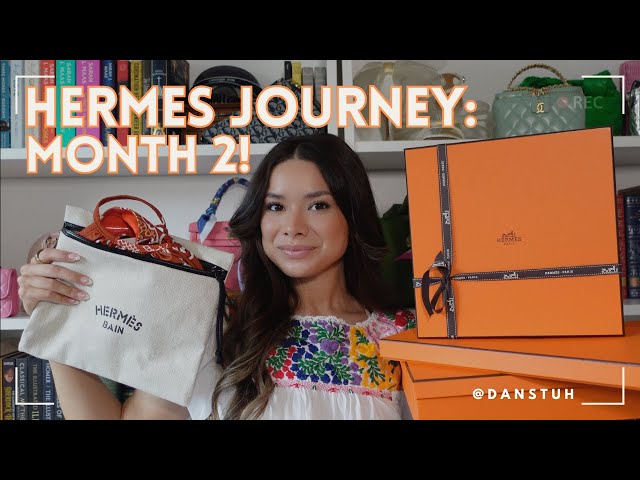 My Hermes Journey: Month 2! *UNBOXINGS* swim, rtw, home - YouTube