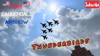 Fort Lauderdale Airshow 2024, USAF Thunderbirds!
