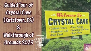 4K Crystal Cave Guided Tour/property walkthrough Kutztown PA #crystalcave #gems #geologicalwonders