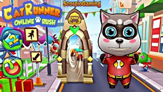 Cat Runner game| Run , jump and collect gold couns 🎖 racing game screenshot 5