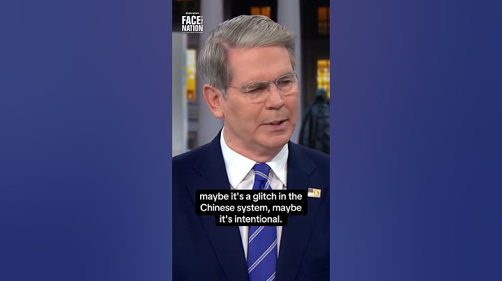 Scott Bessent on China's Xi Jinping chatting with Trump #shorts