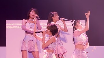 河西結心・八木栞・福田真琳・豫風瑠乃「ふわり、恋時計」つばきファクトリー 2024 武道館