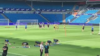 Gracias Seleccion femenina por entrenar con publico | Takk til kvinnelandslaget til å trene med folk