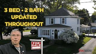 Custom Kitchen, Quartz Counters & Viking Range | East Millinocket Home Tour