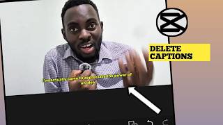 How to remove auto generated captions in Capcut 