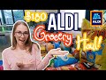 $180 ALDI GROCERY HAUL