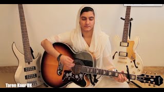 Video thumbnail of "Satguru Nanak Pargateya | Taren Kaur (UK) | Acoustic Gurbani Shabad Kirtan | Sikh | Spiritual"
