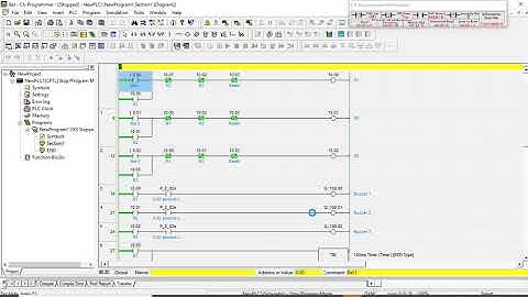 CX Programmer : Simulasi Bel Kuis
