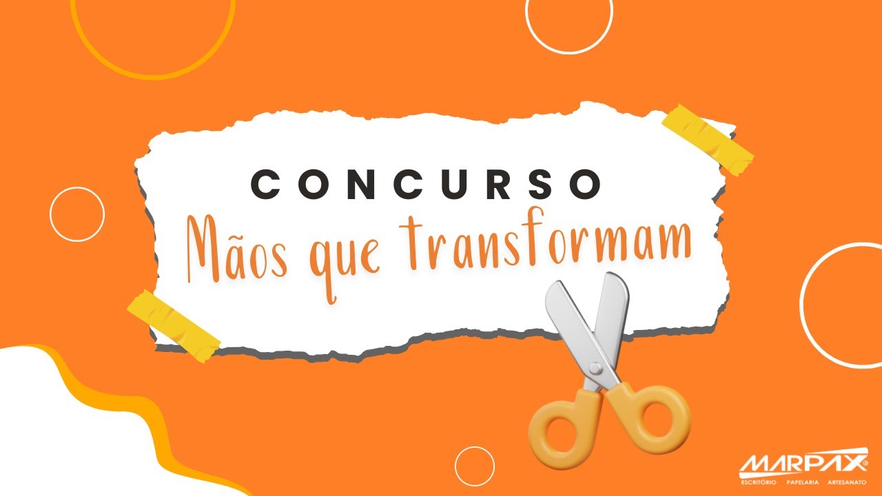 Capa do vídeo Participe do Concurso Mãos que Transformam da Marpax! 🥳