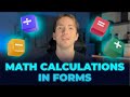 Forms and Surveys: Math Calculations | GHL Training/Tutorial