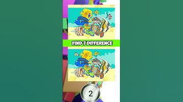 Find The 7 Differences #152 Ultimate Fishis