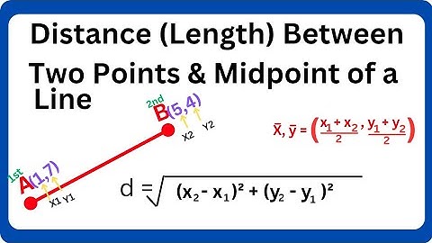 Distance formula | Coordinate Geometry | Class 10 | GCSE | WAEC