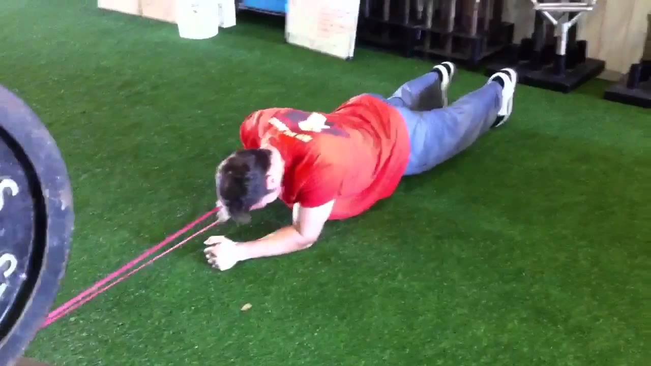 Banded Plank Rows Ab Exercise - www.GenesisStrengthFaction.com - YouTube