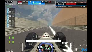 PIM Classic F1 Monaco Wet Hotlap (1:11.020) | Season 7 Round 8, Race | Driver's POV