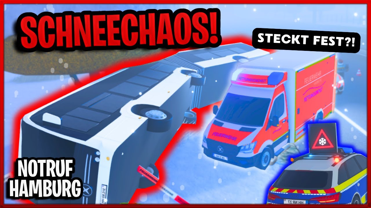 SCHNEECHAOS in HAMBURG! (Roleplay)