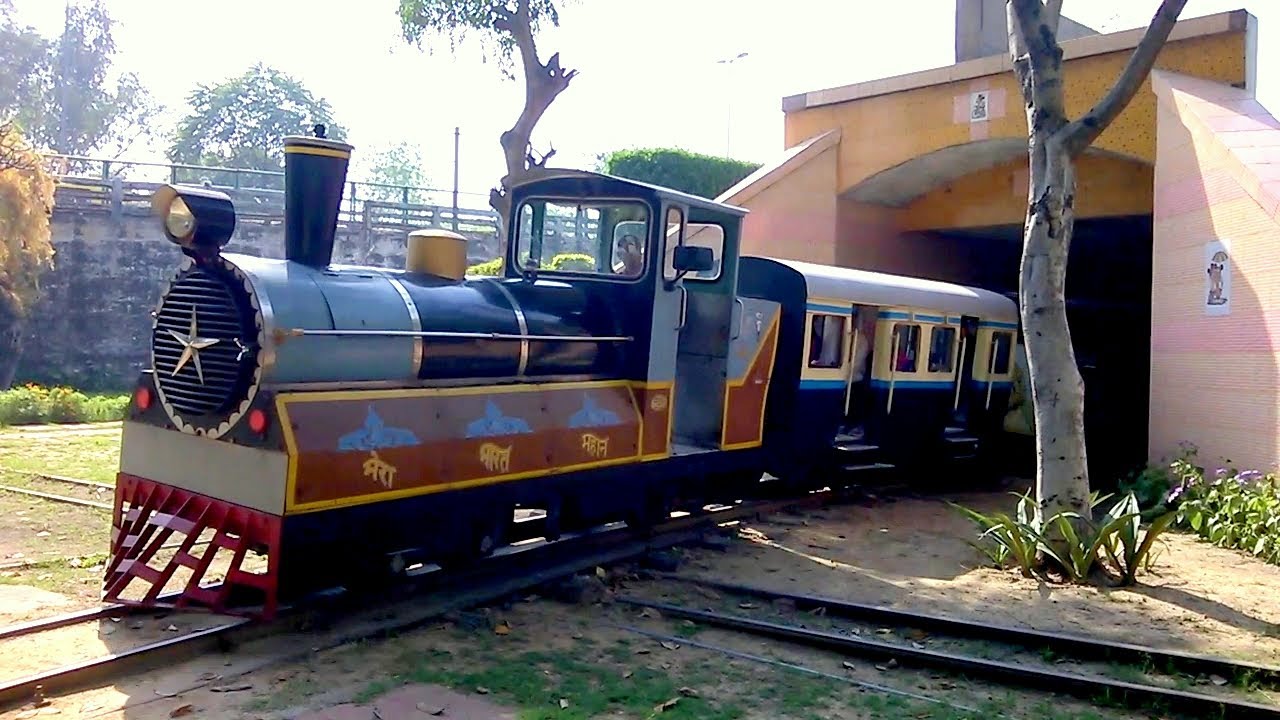 Diesel Toy Train at National Rail Museum, Chanakyapuri, New Delhi