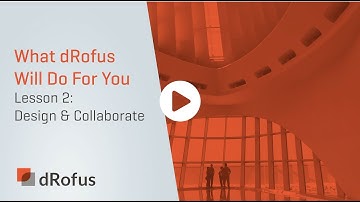 dRofus Welcome Series - Lesson 2 - Design