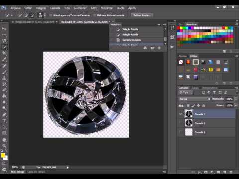 Curso de Photoshop CS6 - Aula 10 - Ferramenta Seleção Rápida