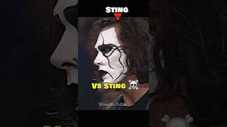 Others unmasking Vs Sting ☠️😳 #shorts #wwe