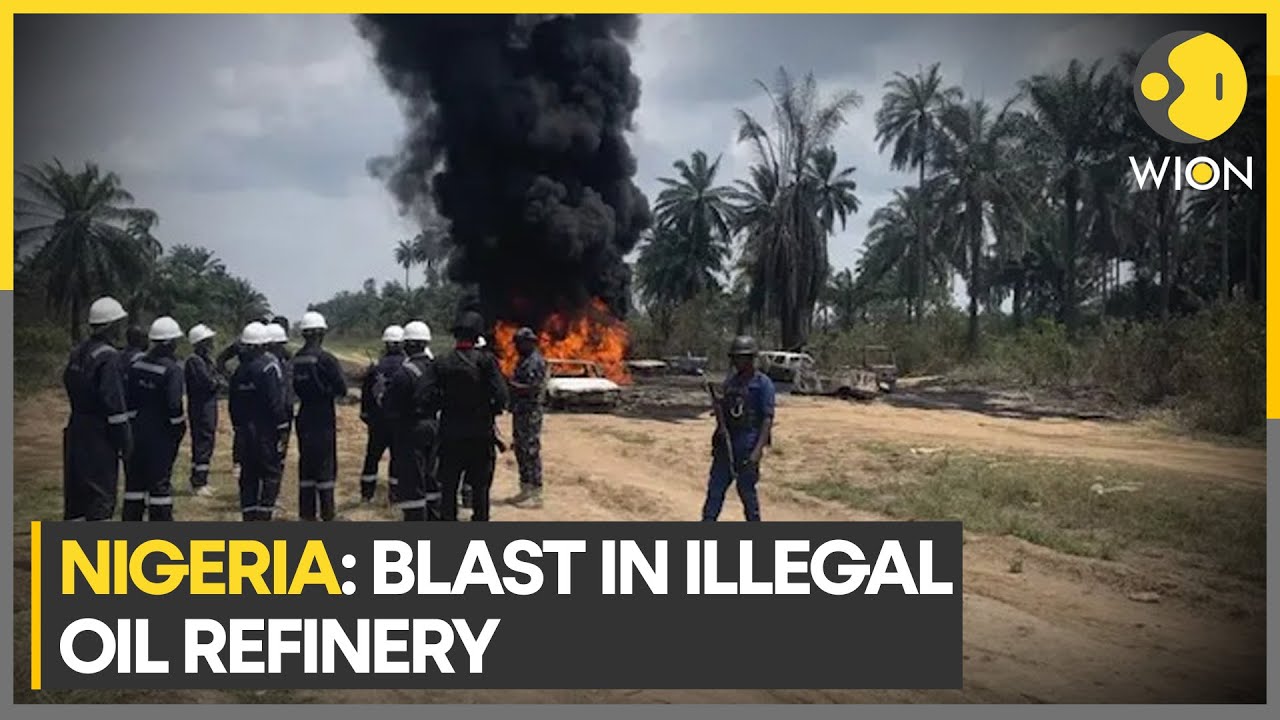 Nigeria: Workers were refining oil taken from a vandalised pipeline | WION